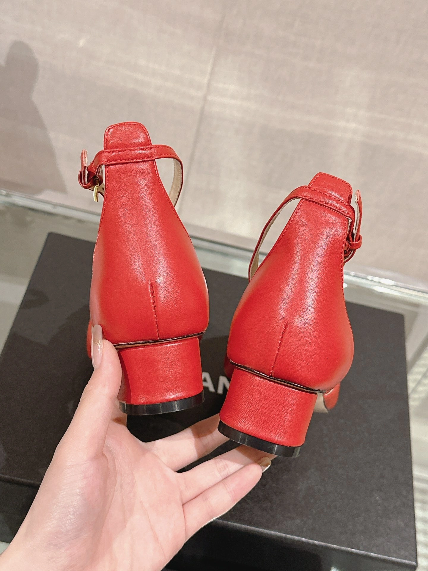 COCO-- 4ior KDB851VSO_S54R sheepskin Heel height：3.5CM item:D-X158G0384